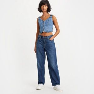 Levis popular crowd dad jeans
